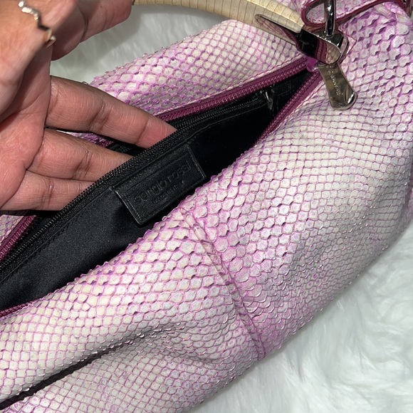 SERGIO ROSSY Pink Sneaking Animal Print Bag - Picture 9 of 14